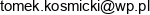 Finmaster Tomasz Kosmicki Email address