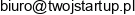 Rozwoju Przedsiebiorczosci Twoj Startup Adres e-mail