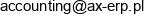 Ax Accounting Adres e-mail