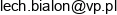 Gospodarstwo Rolne Lech Bialon Email address