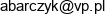 Artur Barczyk Optilex Email address