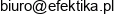Efektika Adres e-mail