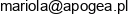 Apogea Mariola Lotysz Adres e-mail