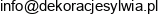 Dekoracje Sylwia Florystyka I Dekoracje Sylwia Makos Email address
