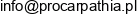 Na Rzecz Rozwoju I Promocji Podkarpacia Pro Carpathia Email 1