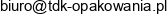 Tdk Opakowania Adres e-mail