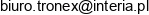 Tronex Adres e-mail