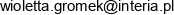 Wioletta Gromek Email address