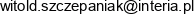 Sanacja Podmiotow Gospodarczych Witold Szczepaniak Email address