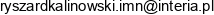 Chemikal Ryszard Kalinowski Email address