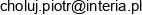 Fapex Automatyka Przemyslowa Piotr Choluj Adres e-mail