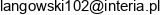 Langowski Investments Adres e-mail