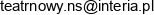 Teatr Nowy W Nowym Saczu Adres e-mail