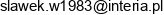 App Slawomir Wiatr Email address
