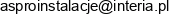Aspro Instalacje Ewelina Senkowska Adres e-mail