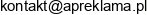 Agencja Reklamowa Ap Reklama Artur Janas Adres e-mail