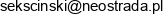 Firma Granit Kamieniarstwo Marian Sekscinski Email address