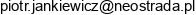 Piotr Jankiewicz Geometra Email address