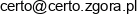 Certo Biuro Rachunkowe Kancelaria Doradztwa Podatkowego Mariola Chelminska Email address