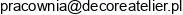 Decore Atelier Adres e-mail