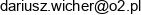 Sprzedaz Czesci Dariusz Wicher Email address
