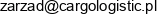 Cargo Logistic W Likwidacji Adres e-mail