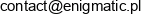Enigma Solutions Radoslaw Wesolowski Email address