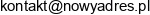 Nowy Adres Adres e-mail