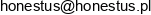 Honestus Email address