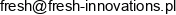 Fresh Innovations Email address