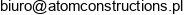 Atom Constructions Email address