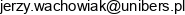Unibers Jerzy Wachowiak Adres e-mail