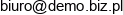 Agencja Reklamowa Demo Artur Hrymowicz Adres e-mail