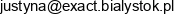 Biuro Rachunkowe Exact Adres e-mail