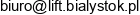 Spolka Uslug Dzwigowych Lift Service Bialystok Adres e-mail