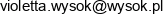 Wysok Kancelaria Radcowska Spolka Komandytowo Akcyjna Email address