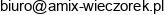 Amix Home Email address