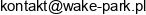 Wakepark Krakow Adres e-mail