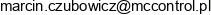 Mc Control Email address