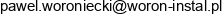 Woronex Instal Spolka Z Ograniczona Odpowiedzialnoscia Email address