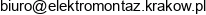 Elektromontaz Krakow Email address