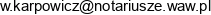 Kancelaria Notarialna Notariusz Wiktor Karpowicz Wspolnik Spolki Cywilnej Wiktor Karpowicz Tlumacz Przysiegly Jezyka Angielskiego Email address