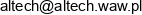 Altech Piotr Typinski Adres e-mail