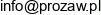 Biuro Projektow Prozaw Piotr Jacek Zawadzki Email address