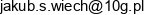 Jakub Wiech Media Email address