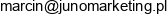 Juno Marketing Marcin Giebien Adres e-mail Juno Marketing Marcin Giebien Adres e-mail