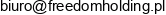 Freedomholding Investment Email address