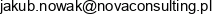 Nova Consulting Jakub Nowak Adres e-mail