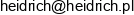 Heidrich Spedition Transporte Email address