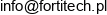 Fortitech Email address